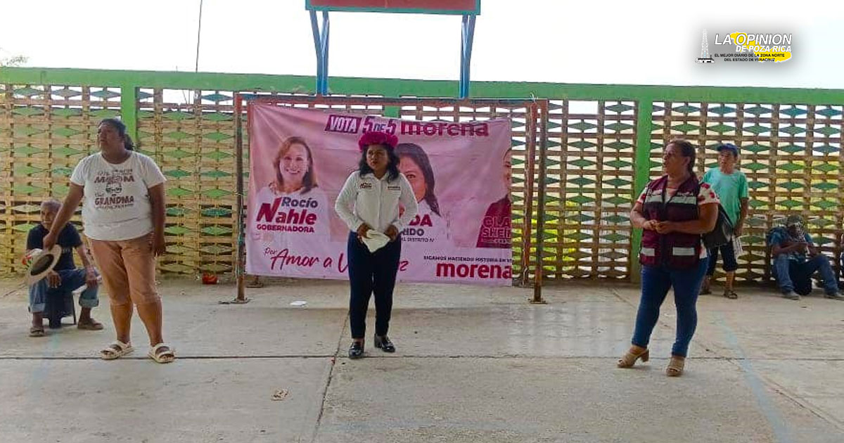 Candidata de Morena, le rehúye al debate
