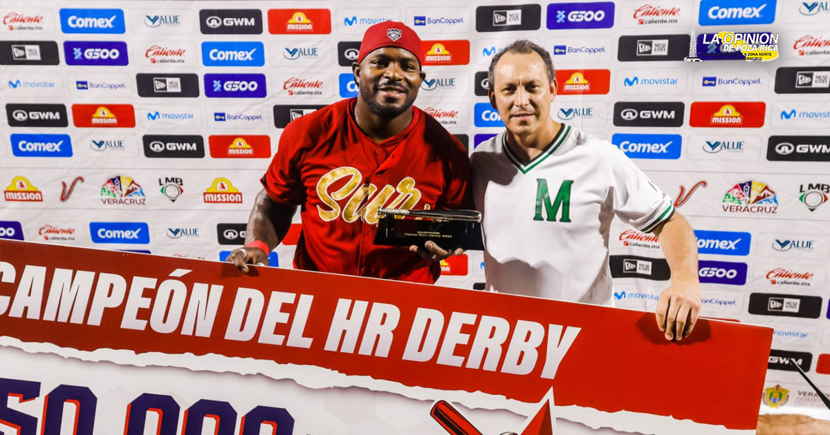 Yasiel Puig se corona en casa durante el Home Run Derby de la LMB