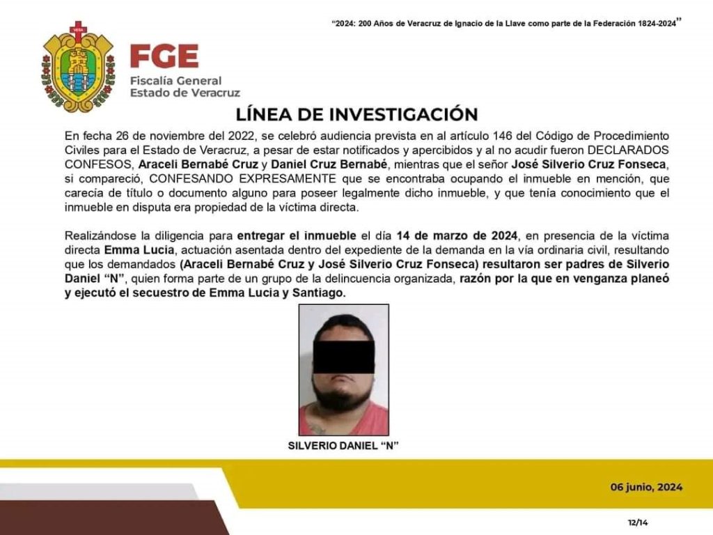 Emma y Santiago fueron secuestrados; pidieron un millón de rescate