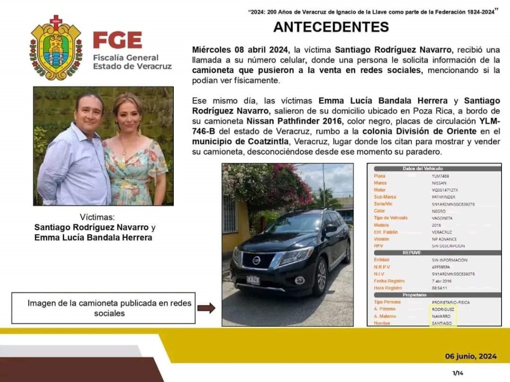 Emma y Santiago fueron secuestrados; pidieron un millón de rescate