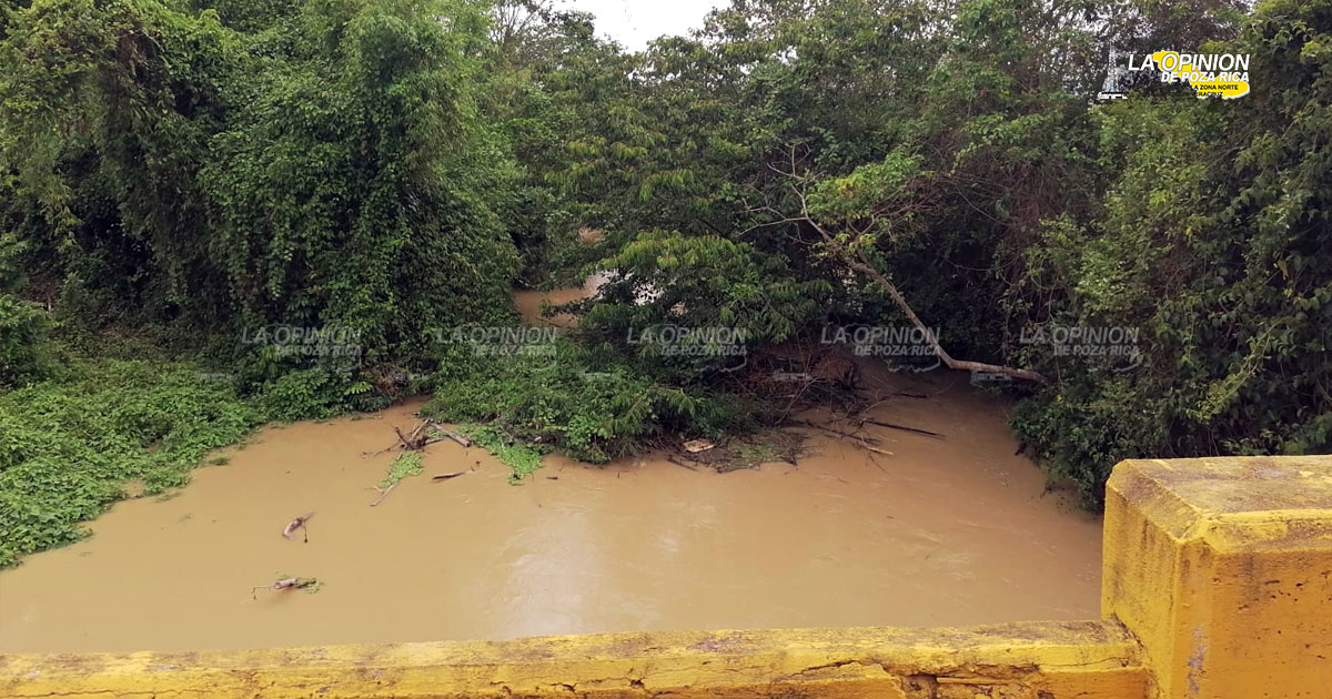 Arroyos cobraron vida con las lluvias