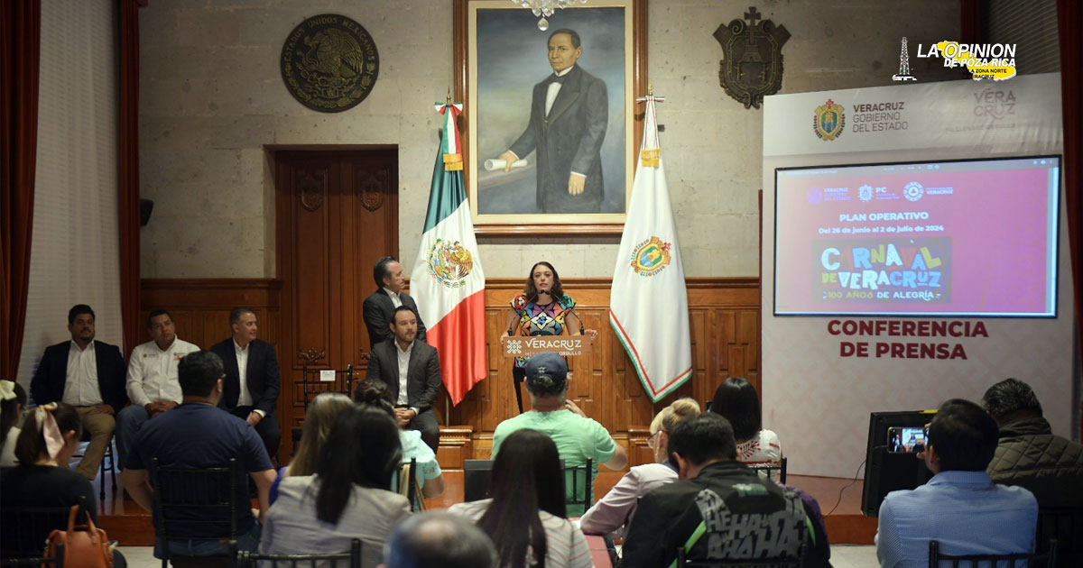 Por centenario del Carnaval de Veracruz, asueto en 8 municipios