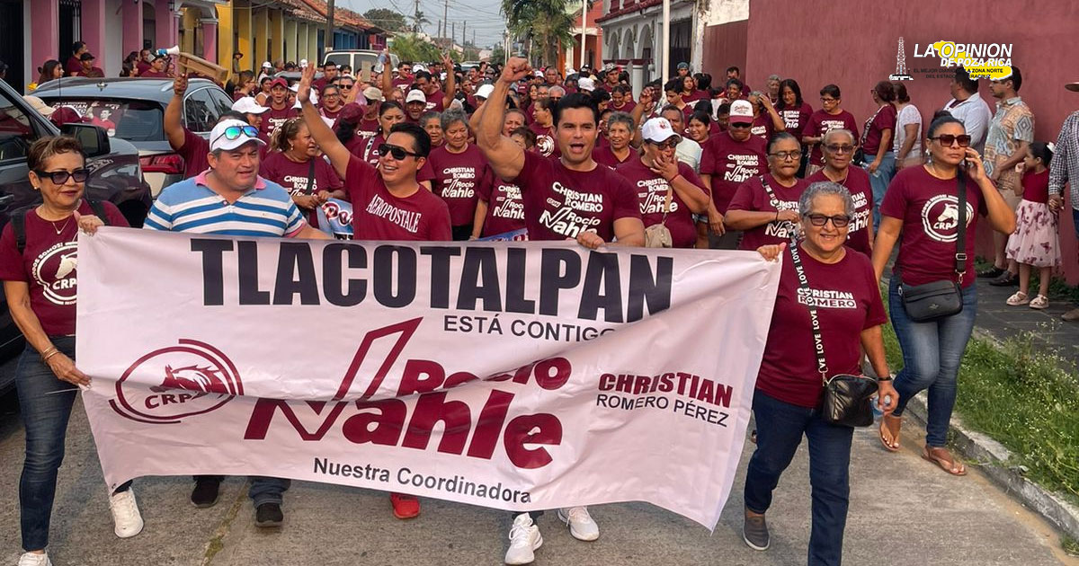 Christian Romero logra historia votación para Morena en Tlacotalpan