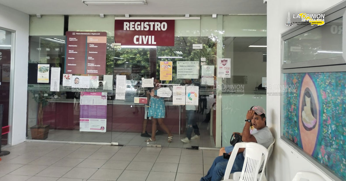 Realiza Registro Civil trámite biométrico de la CURP