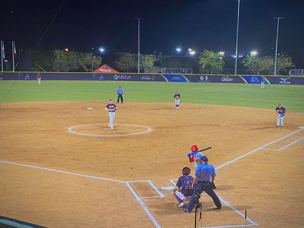 Inauguración del Campeonato Mundial de Softbol Varonil en Hermosillo, Sonora