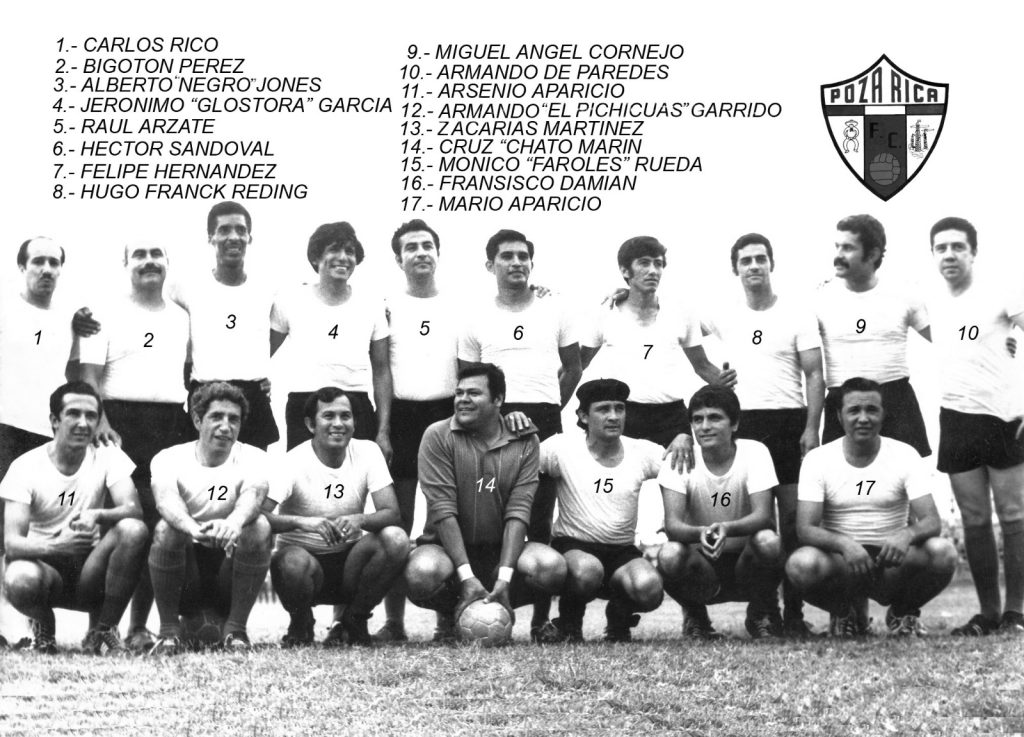 “El Pichicuás Garrido” José Armando Garrido y Pérez ídolo y leyenda del futbol en Poza Rica