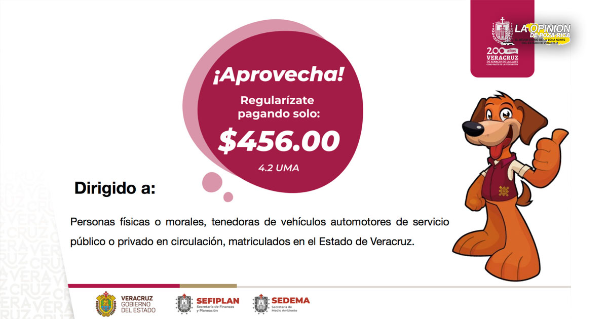 ¡Aprovecha! Subsidio en verificación por sólo $456 en segundo semestre 2024