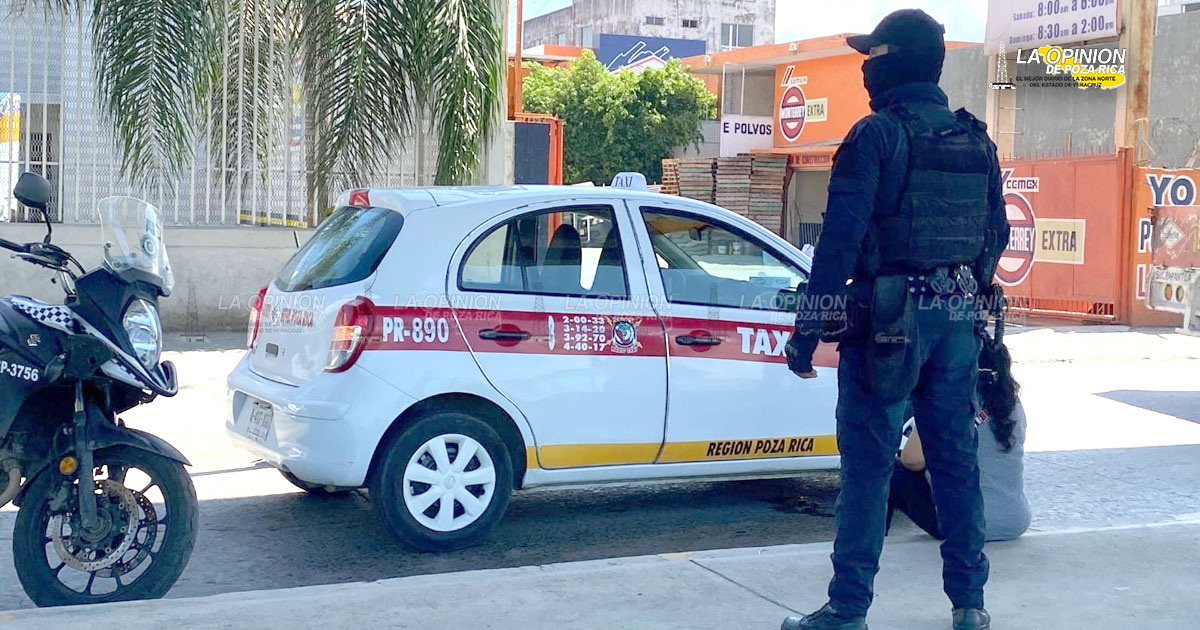 Taxista atropella a mujer