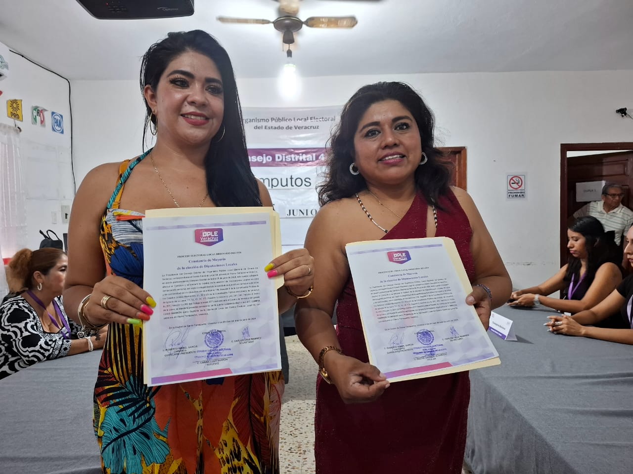 Acta de diputada electa para Imelda Garrido