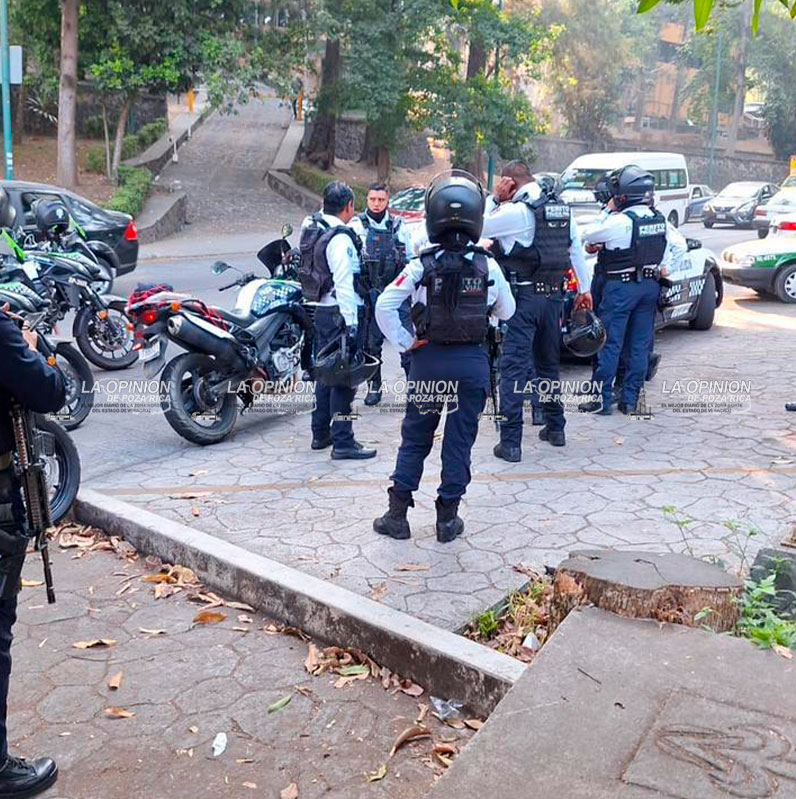 Mujer es amenazada por un individuo armado en Xalapa; capturado en el paseo Los Lagos