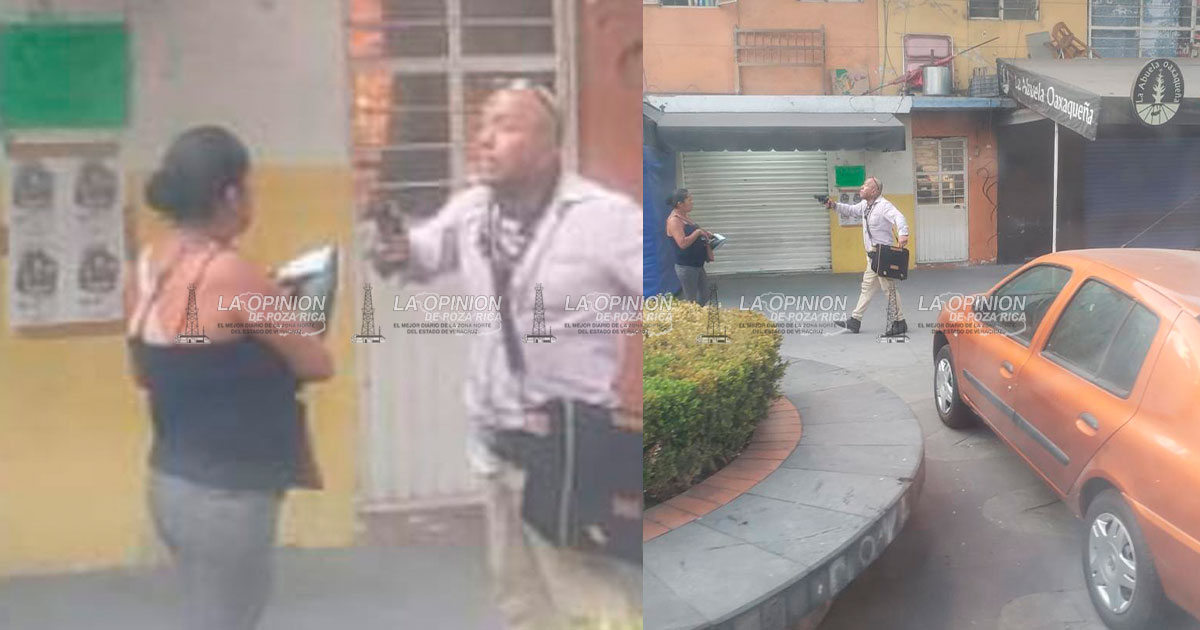 Mujer es amenazada por un individuo armado en Xalapa; capturado en el paseo Los Lagos