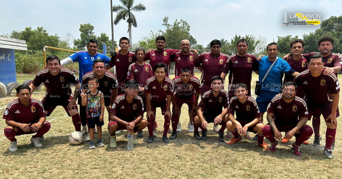 Invictos en la Liga Municipal de Poza Rica