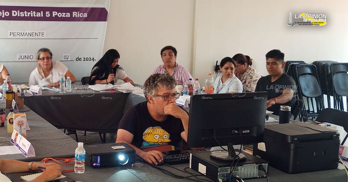 Arranca el cómputo distrital de votos en el OPLE Poza Rica