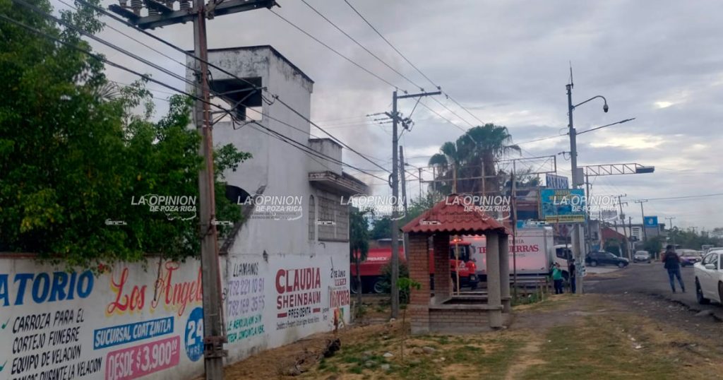 Desconocido provoca fuego en bodega de ex instalaciones de ATPC