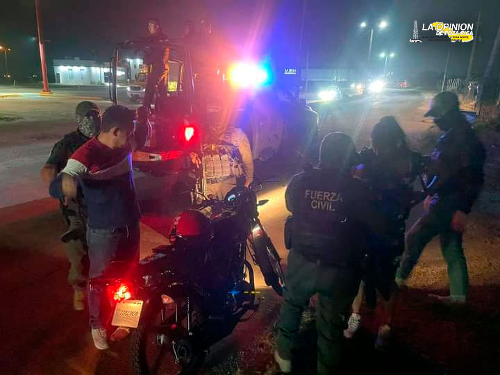 Caen siete extorsionadores en operativo Coatzacoalcos Seguro