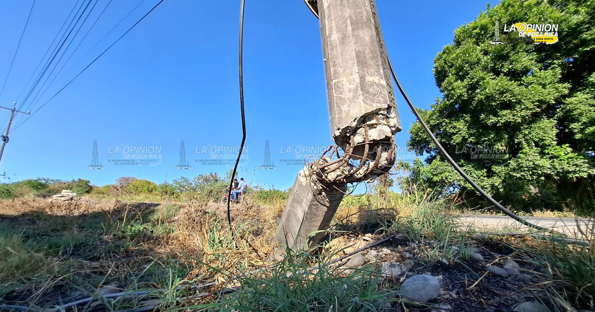 Comunidades podrían quedar sin electricidad