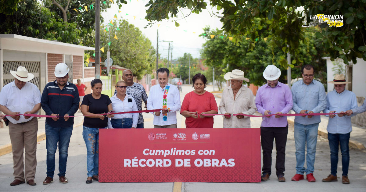 Con obras concluidas, gobernador Cuitláhuac García retoma inauguraciones