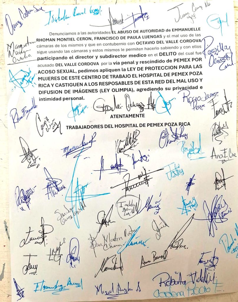 Hospital de Pemex, del acoso sexual al espionaje