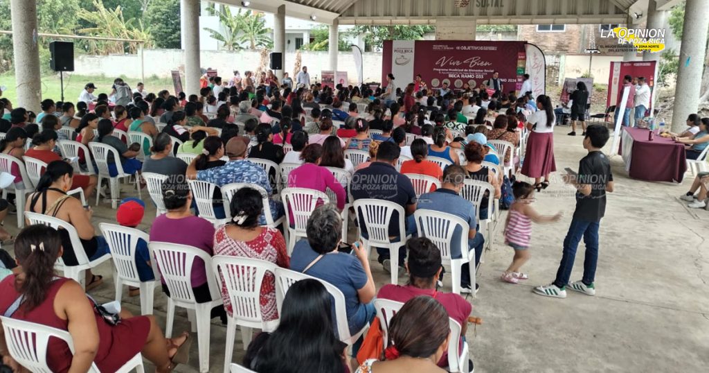 Derrama de 7 MDP en Becas del Ramo 033 en Poza Rica