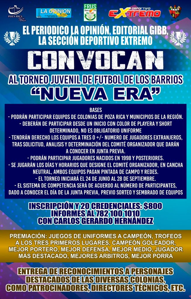 Regresarán la esencia del Torneo de los Barrios
