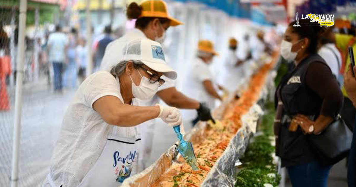 Filete relleno de marisco de Fiestas de Santa Ana será de 100 metros