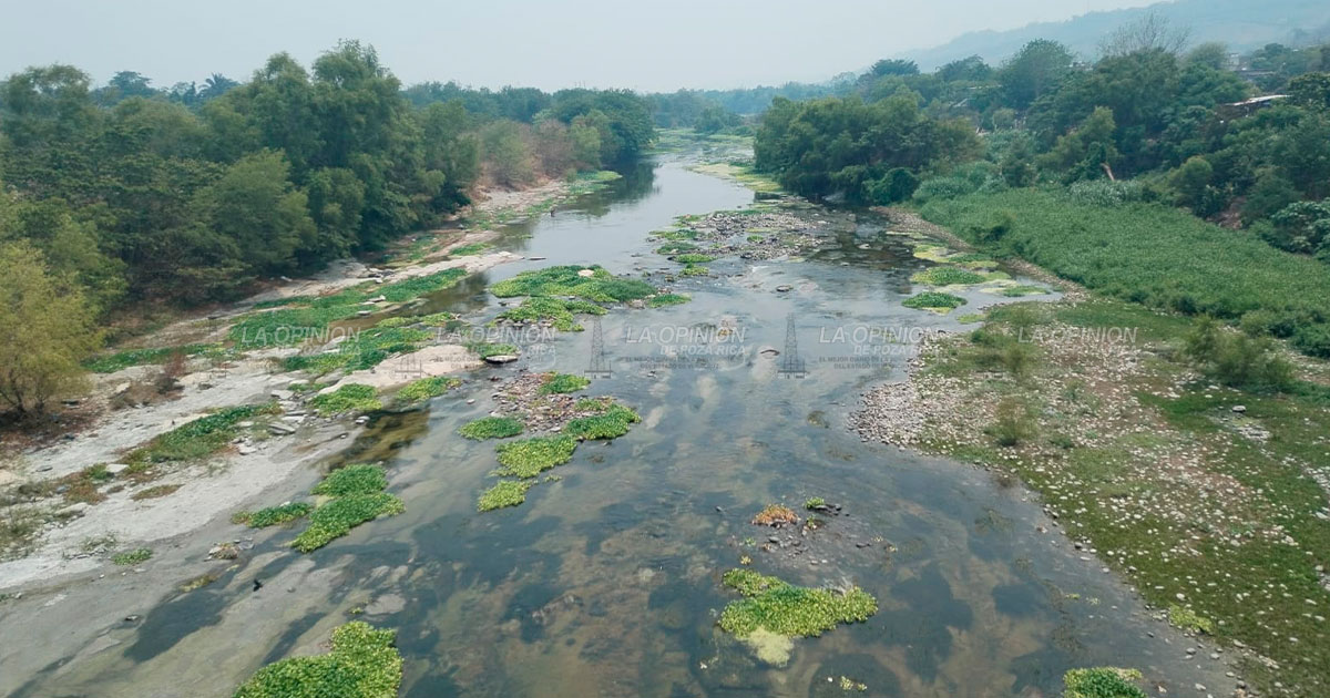 Alarma el nivel crítico del río Cazones por la sequía
