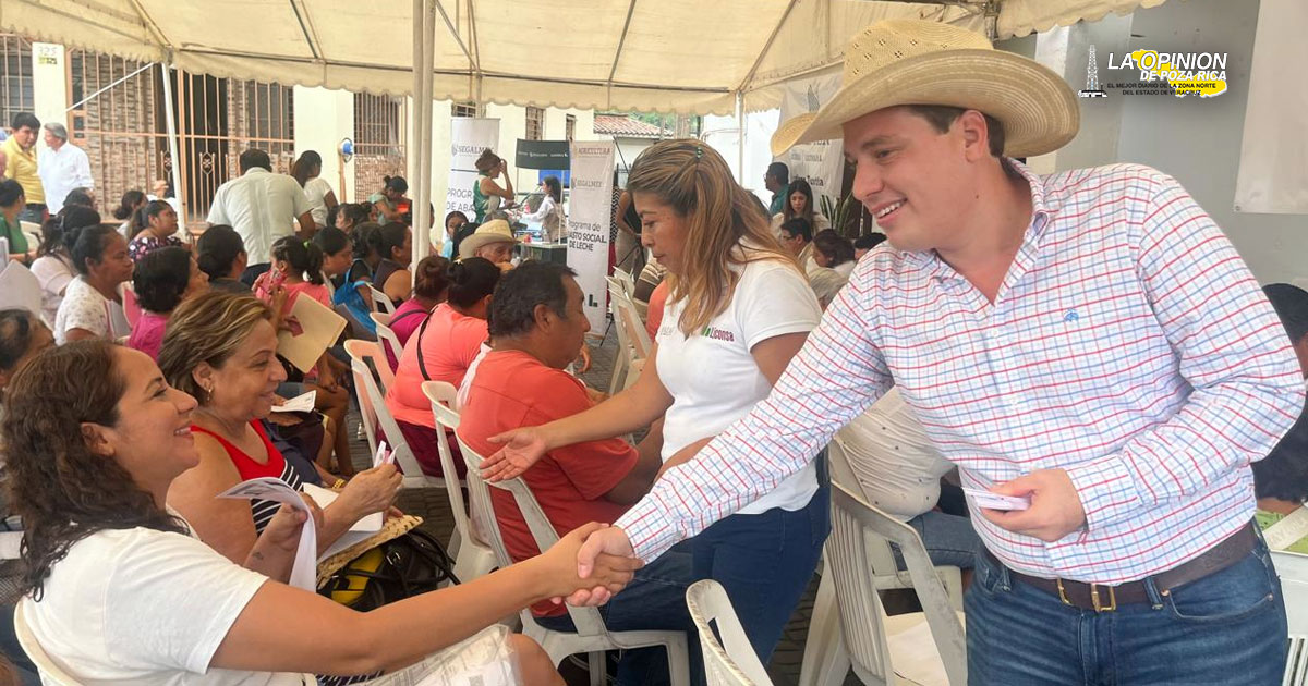 Ampliarán padrón de beneficiados de leche Liconsa en los Tuxtlas