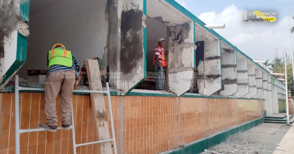 Inicia la rehabilitación de la escuela María Enriqueta