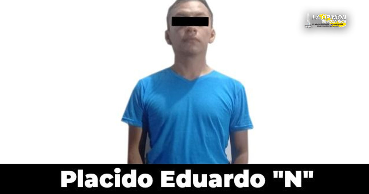 Aprehende SSP a un narcomenudista y le aseguran 76 dosis en Poza Rica