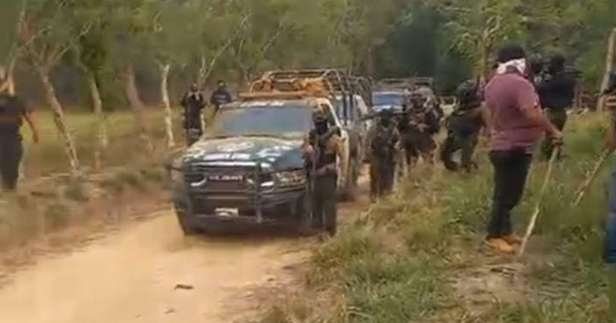 Enfrentamiento entre Fuerza Civil y delincuentes deja cinco muertos