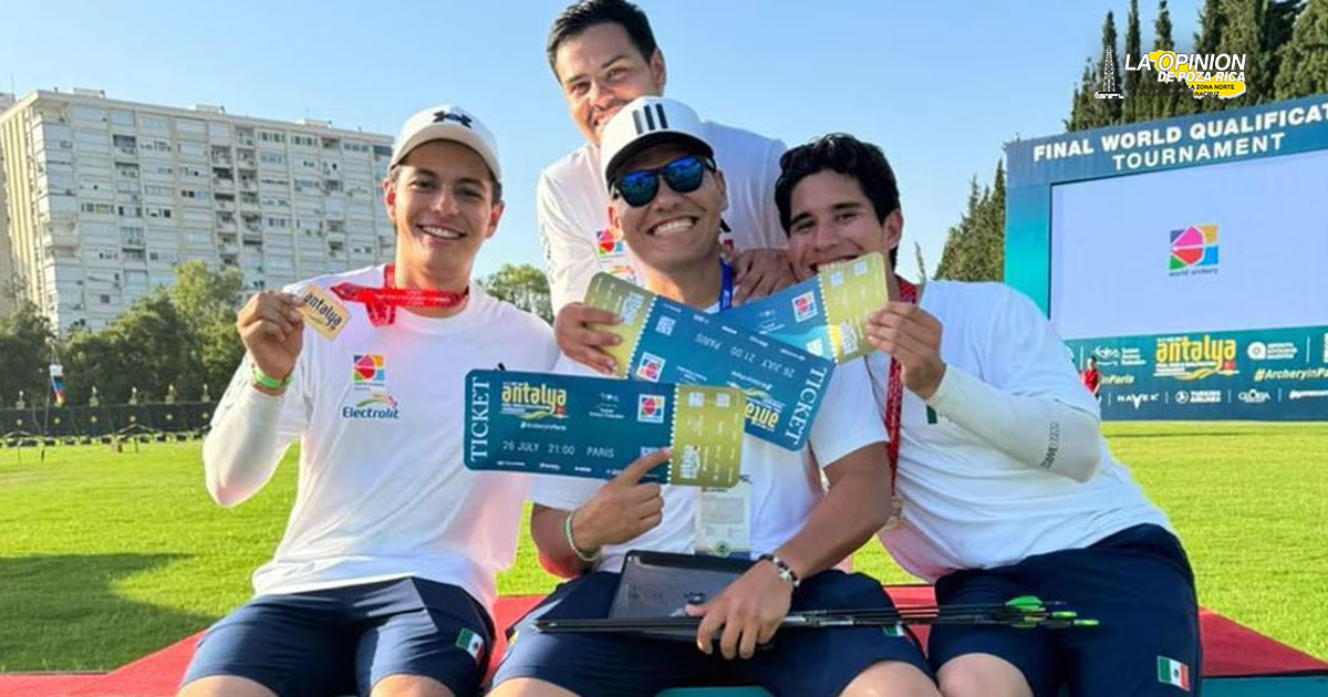 El equipo mexicano de tiro con arco clasifica a los Juegos Olímpicos de París 2024