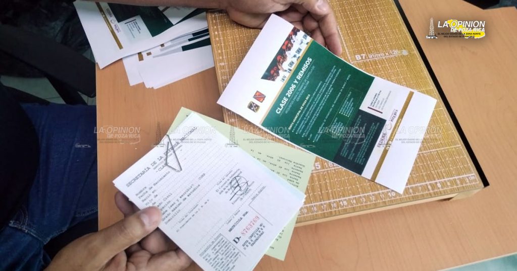 Jóvenes Clase 2006 y Remisos deben tramitar la Cartilla Militar