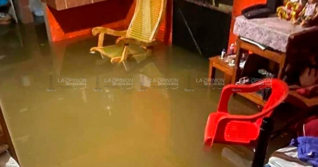Aguas negras anegaron varias viviendas en la División de Oriente