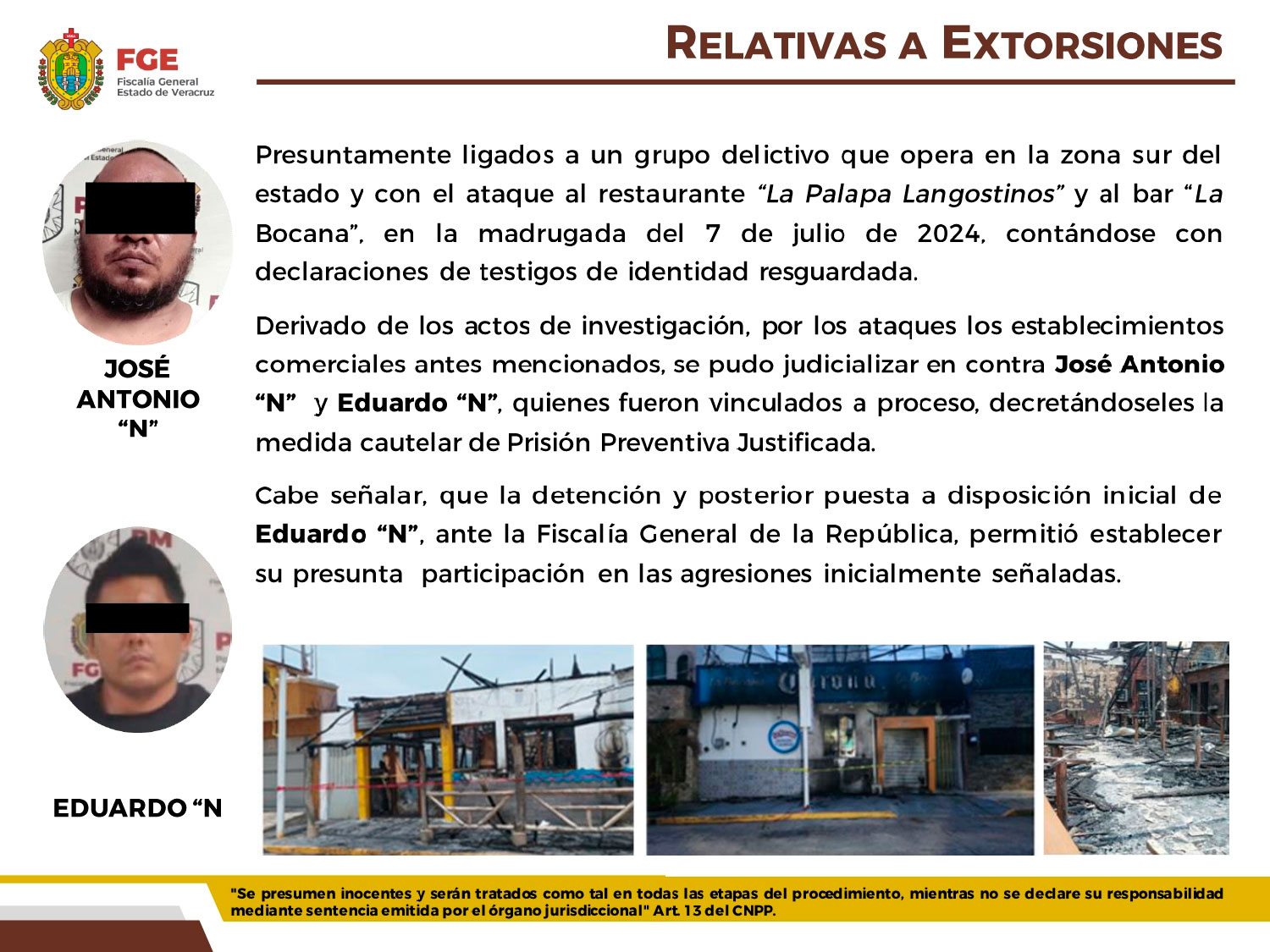 En el sur, 140 detenciones por delitos de alto impacto