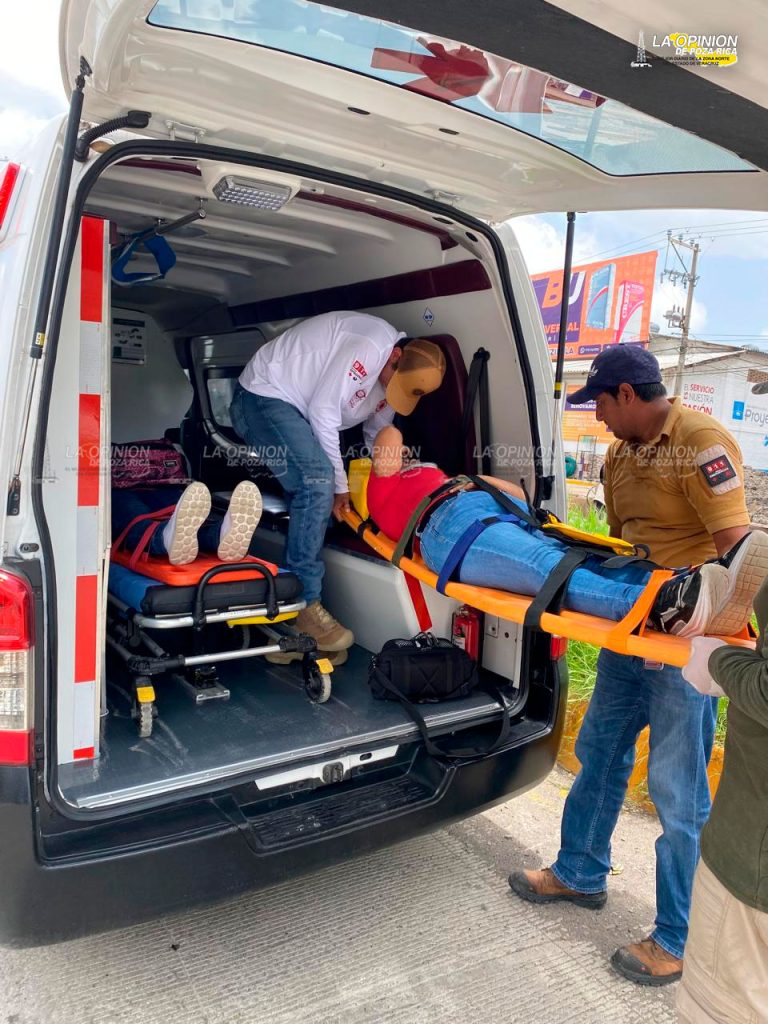 Fuerte accidente por alcance