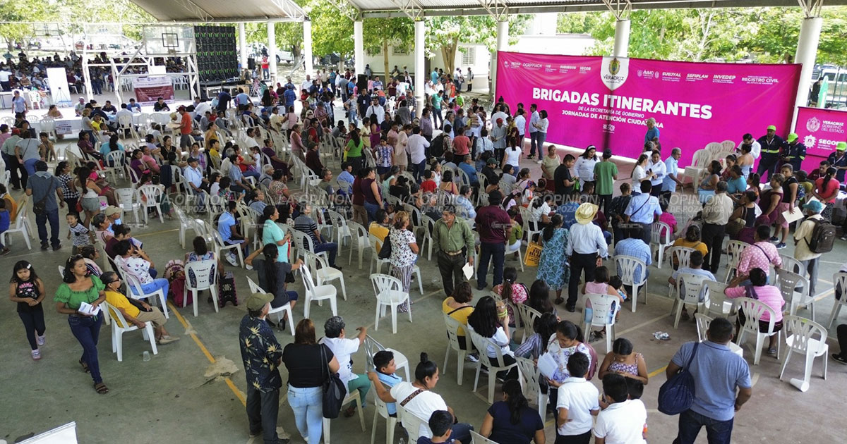 Brigadas atienden a casi 3 mil personas