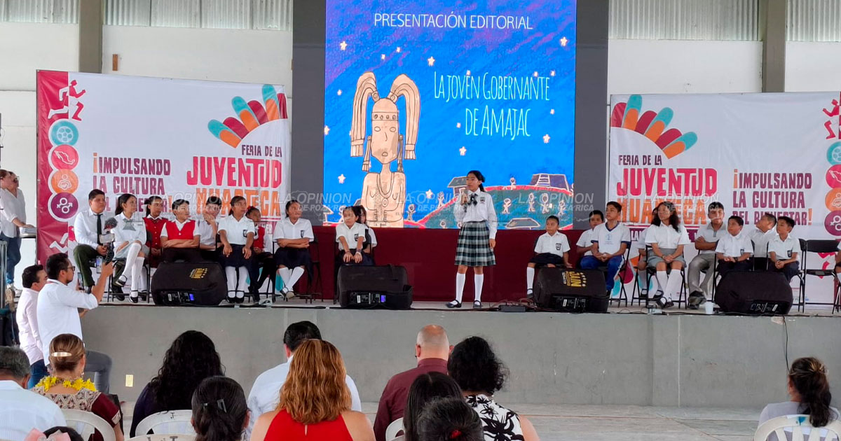 Niños escriben el libro “Gobernante de Amajac”