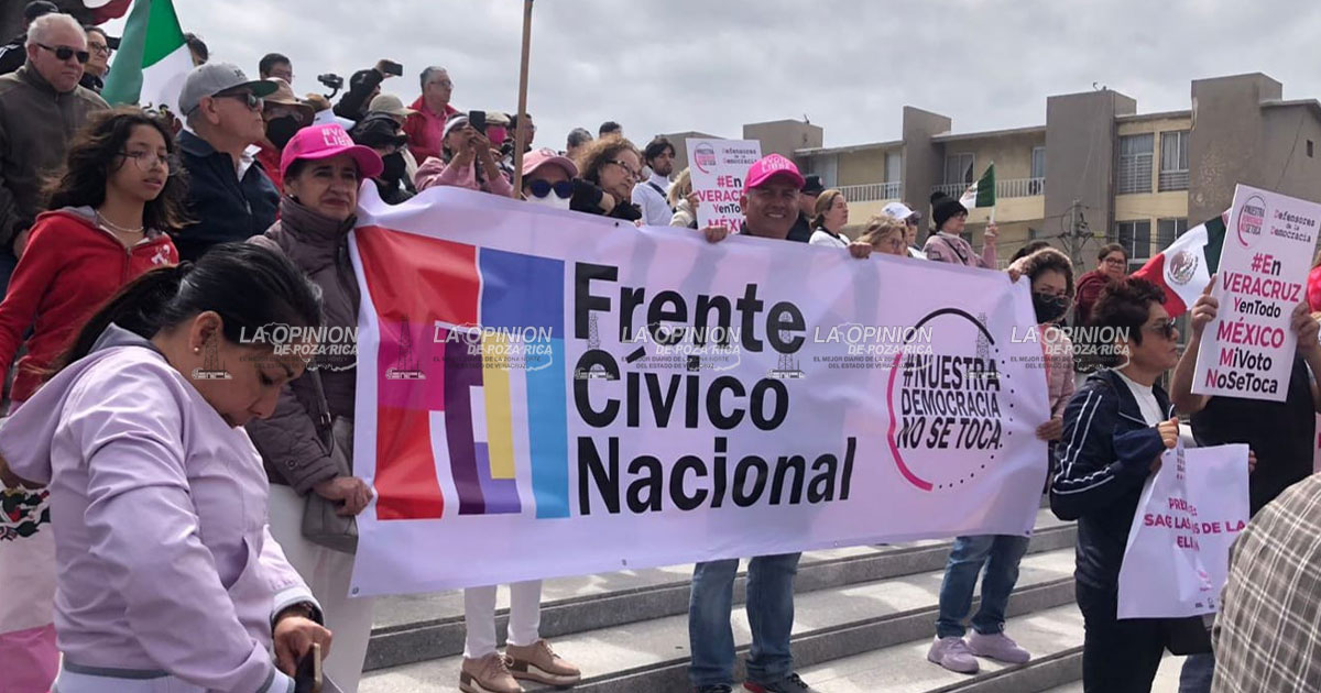 Frente Cívico Nacional rechaza oficialismo