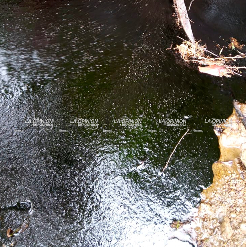 Contaminación por derrame de crudo