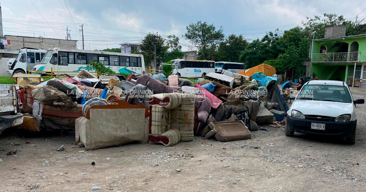 Destruyen más de veinte toneladas de cacharros en La Morelos
