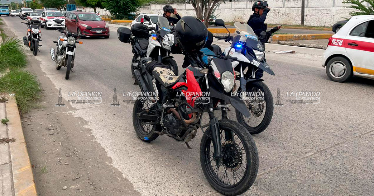 Joven motociclista detenido por conducir en estado de ebriedad