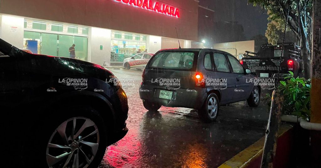 Accidente en el bulevar Lázaro Cárdenas de Poza Rica