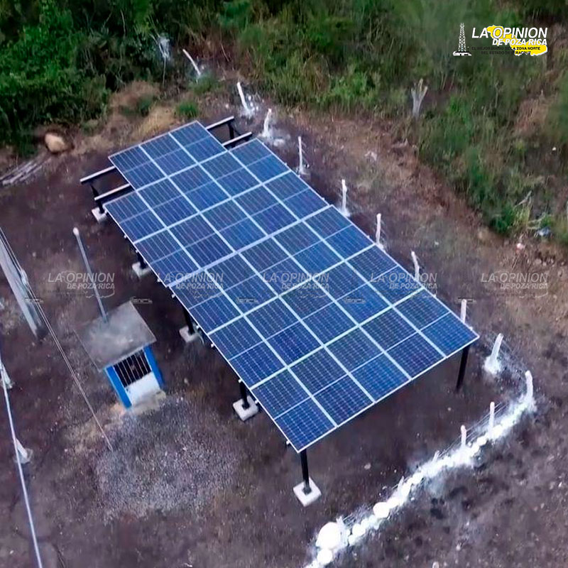 Con apoyo de Rocío Nahle instalan paneles solares a 30 localidades de Soledad de Doblado