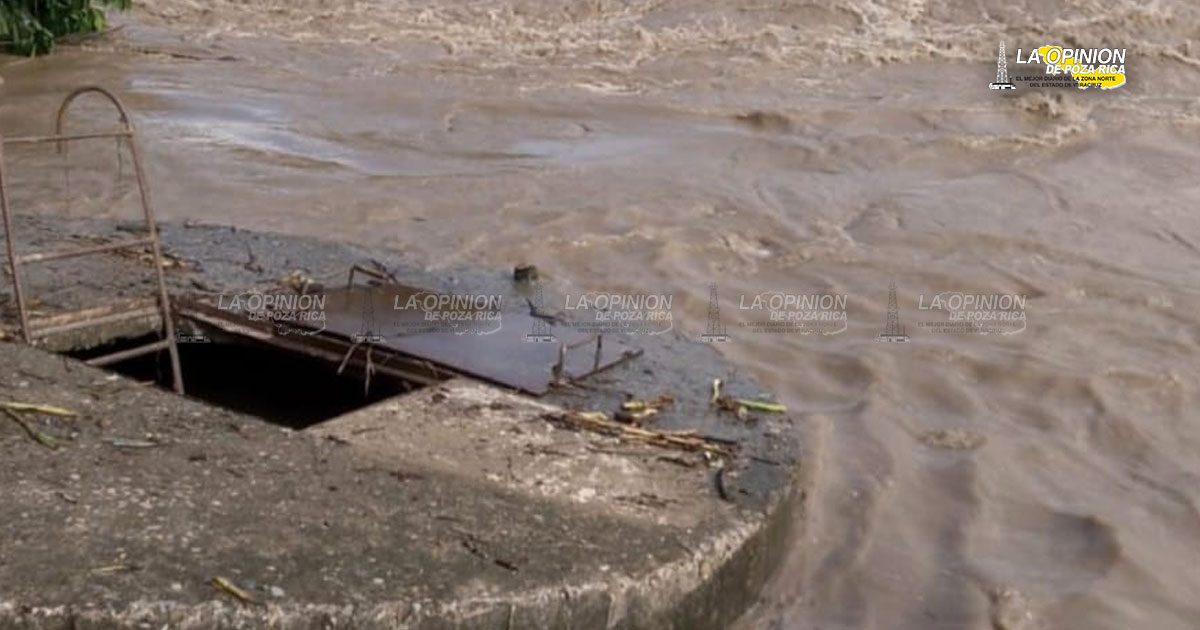 Suspendido el bombeo de agua para Coatzintla