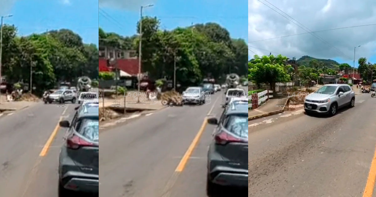 Camioneta arrolla y deja grave a pareja