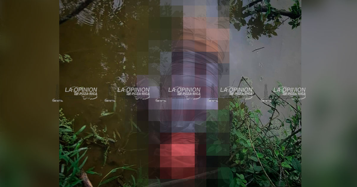 Encuentran cuerpo flotando en río en comunidad de Tihuatlán