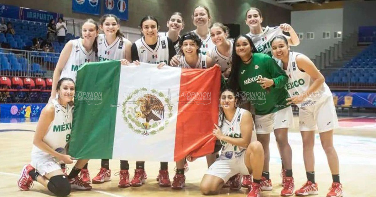 Tri femenil de basquet sub17 se despide con victoria del mundial
