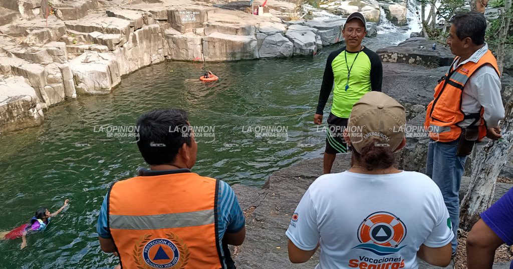 Cero incidentes en ríos de la Sierra de Otontepec
