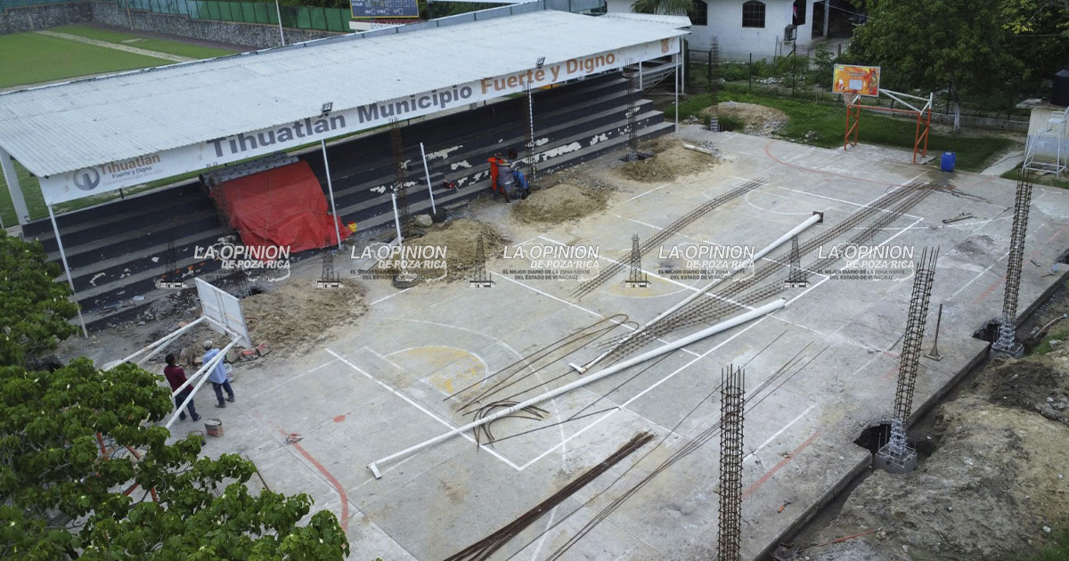 Renuevan estadio “Saucedo Lima”