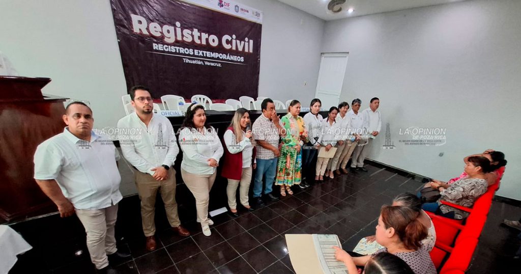Celebran 165 Años del Registro Civil